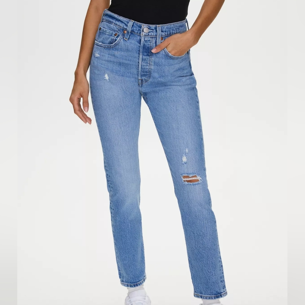 Levis 501 Skinny Jeans in Tango Taps